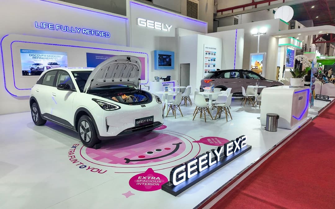 Geely EX2 Debut di Jakarta Fair 2026, Mobil Listrik Rp239 Jutaan dengan Jarak Tempuh Hampir 400 Km