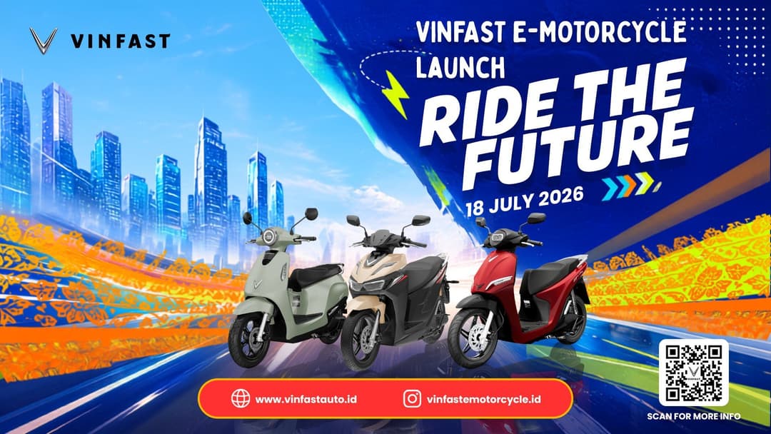 Masyarakat Indonesia akan Mendapat Kesempatan Perdana Melihat Jajaran E-Motorcycle VinFast